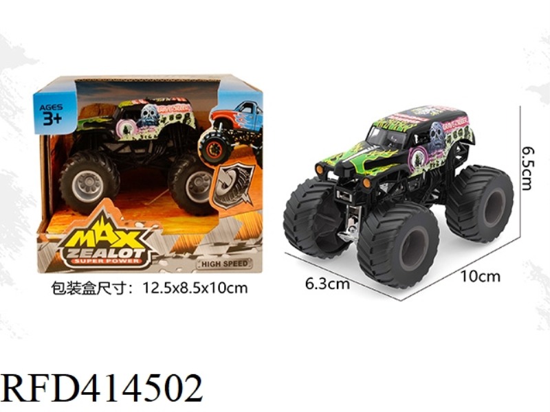 1:64 MONSTER SLIDING OFF-ROAD VEHICLE