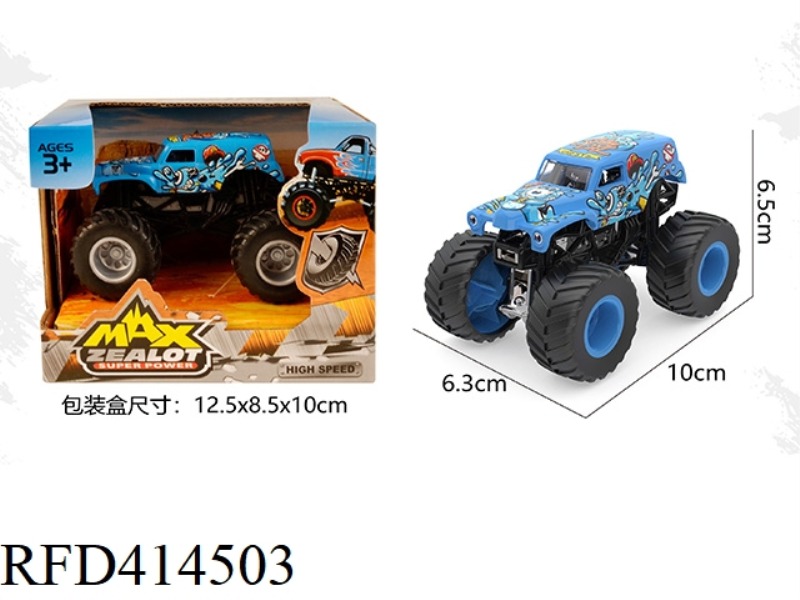 1:64 MONSTER SLIDING OFF-ROAD VEHICLE