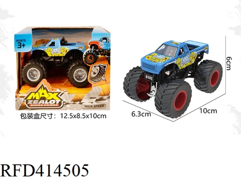 1:64 MONSTER SLIDING OFF-ROAD VEHICLE