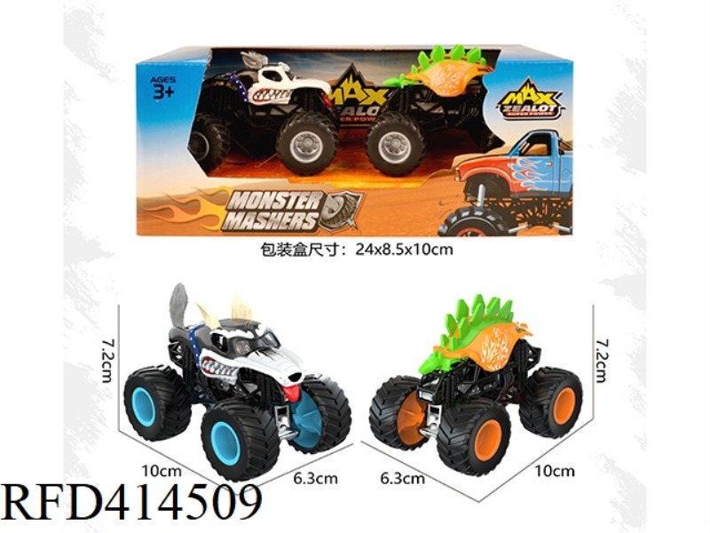 1:64 MONSTER SLIDING OFF-ROAD VEHICLE