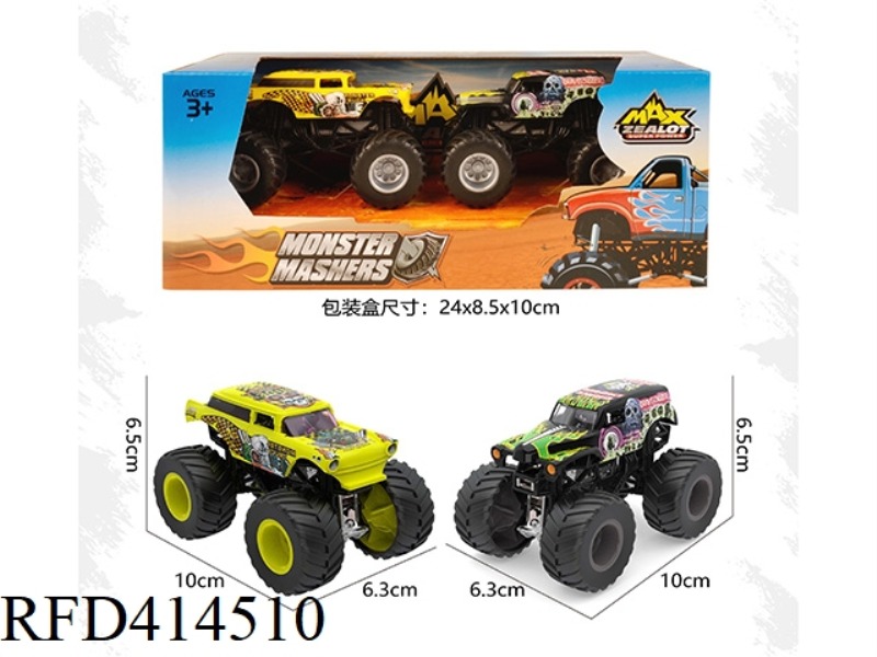 1:64 MONSTER SLIDING OFF-ROAD VEHICLE