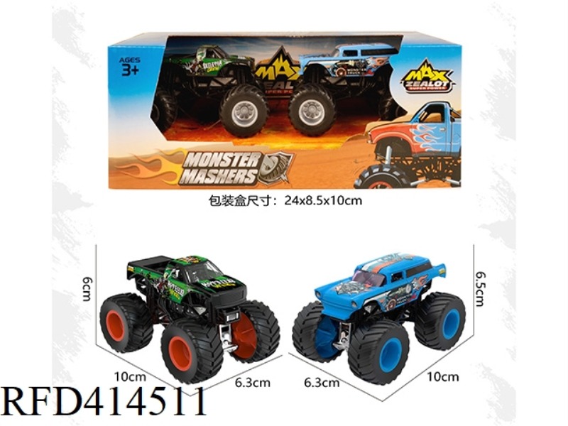 1:64 MONSTER SLIDING OFF-ROAD VEHICLE