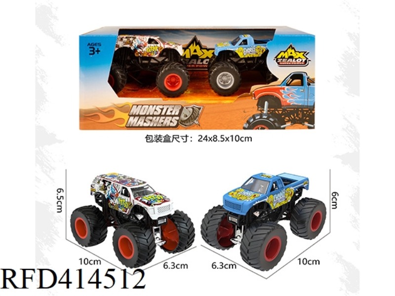 1:64 MONSTER SLIDING OFF-ROAD VEHICLE