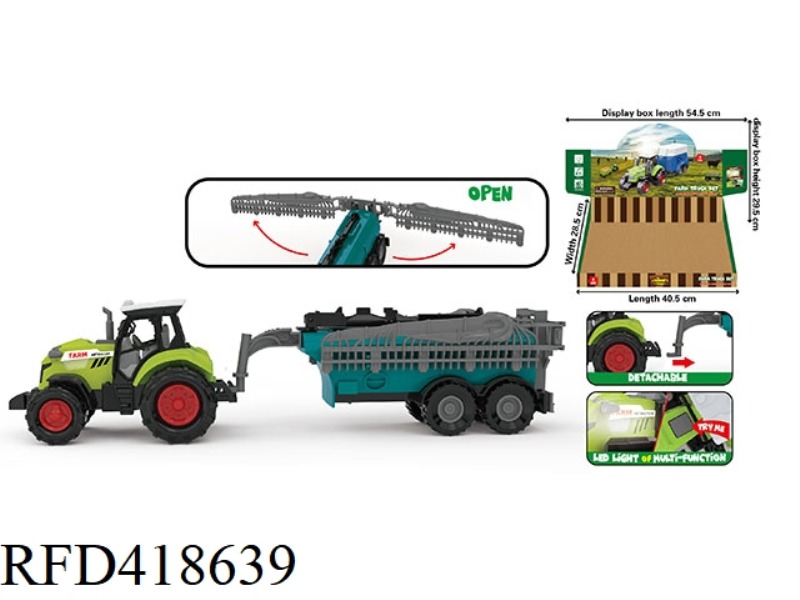 SLIDING FARMER SPRINKLER X6 (LIGHT AND SOUND)