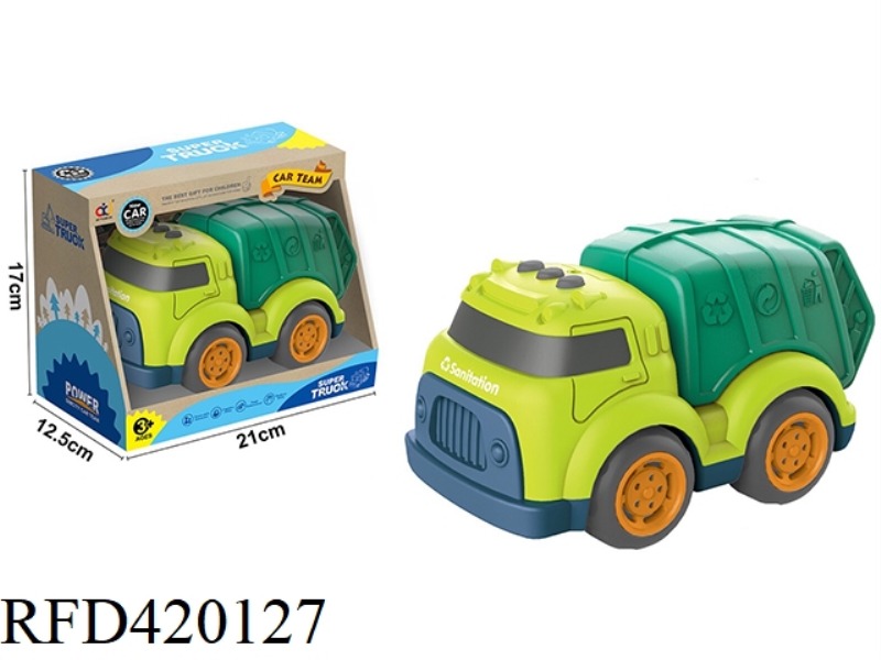 CARTOON TAXI ENGINEERING VEHICLE (SANITATION VEHICLE)