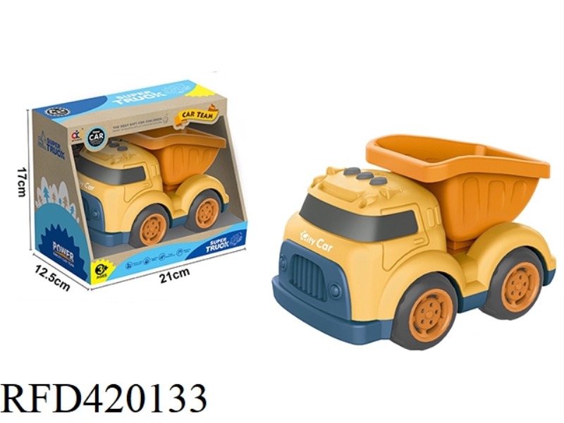 CARTOON SLIDING ENGINEERING VEHICLE (DIRT TRUCK)