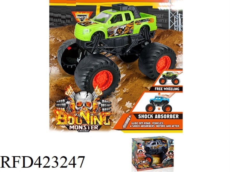 SLIDING MONSTER DOOMSDAY RAPTOR 1:10
