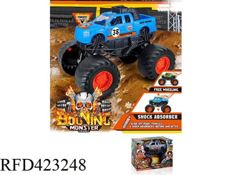 SLIDING MONSTER FORD RAPTOR 1:10