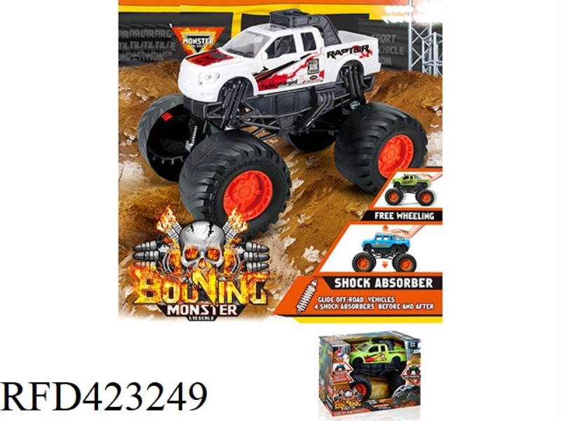 SLIDING MONSTER FORD RAPTOR 1:10