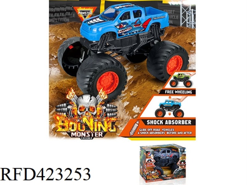 SLIDING SHARK SUSPENSION PICKUP TRUCK 1:10