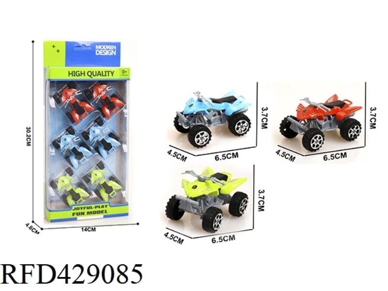 SLIDING BEACH MOTORCYCLE (6 PACK)