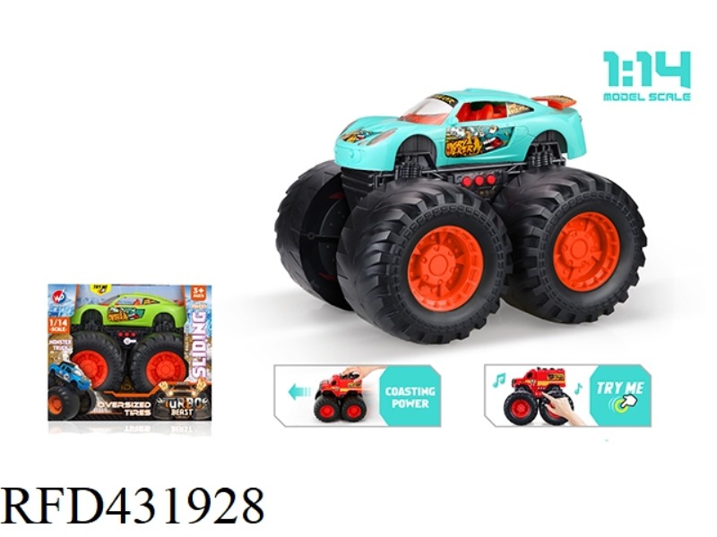 1:14 GLIDE LOTUS MONSTER TRUCK (WITH LIGHT AND MUSIC)