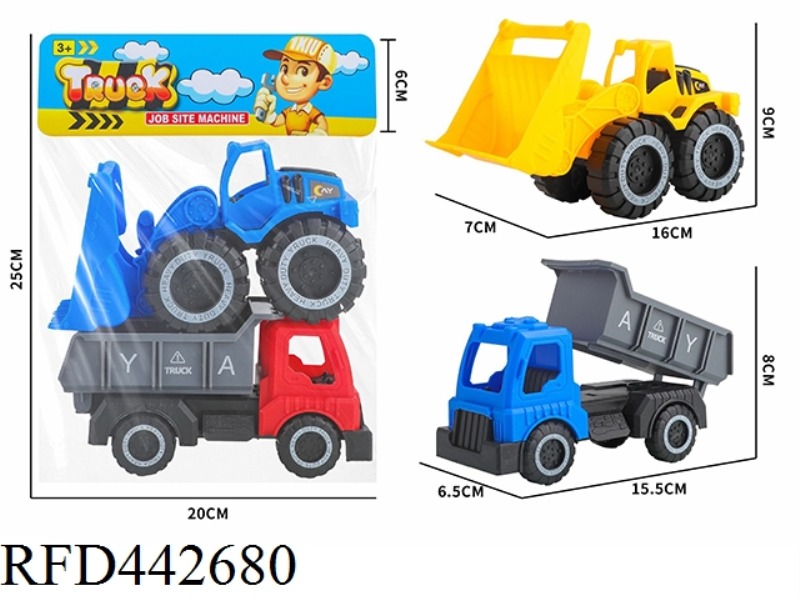 SCOOTER TRUCK BULLDOZING