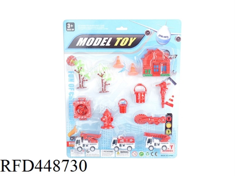 TAXI FIRE TRUCK (RED)