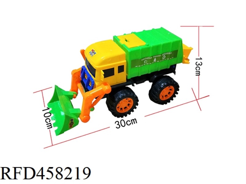 SLIDING BULLDOZER SANITATION VEHICLE
