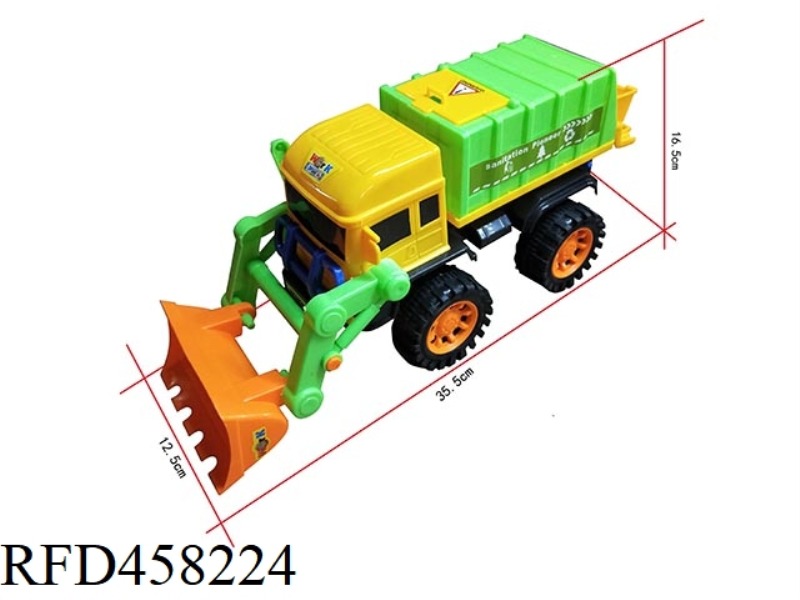SLIDING BULLDOZER SANITATION VEHICLE
