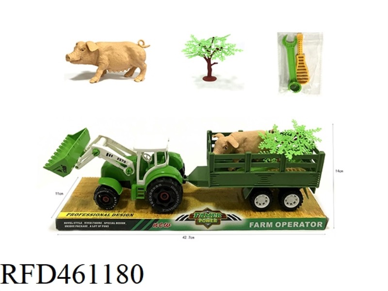 SLIDING DISASSEMBLY AND ASSEMBLY OF FARMER'S CAR: 1 PIG