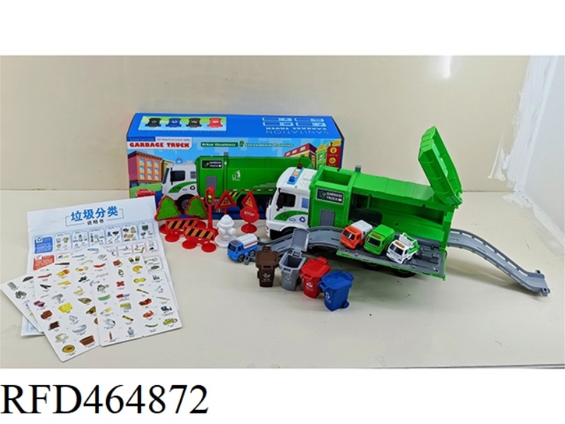 STORAGE SANITATION GARBAGE TRUCK