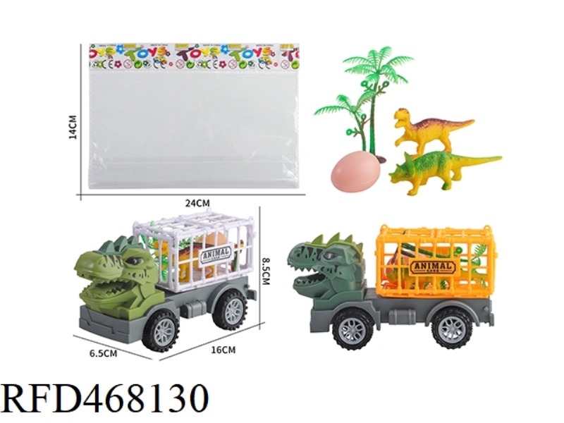 SLIDING DINOSAUR CAR