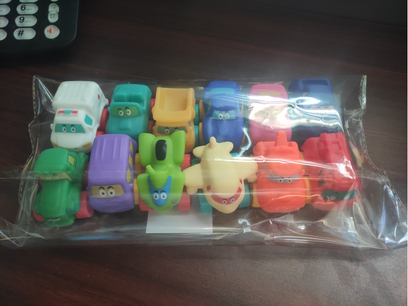 ANIMAIL CAR 12PCS/OPP BAG