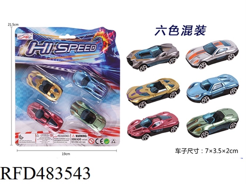 A SLIDING RACING CAR