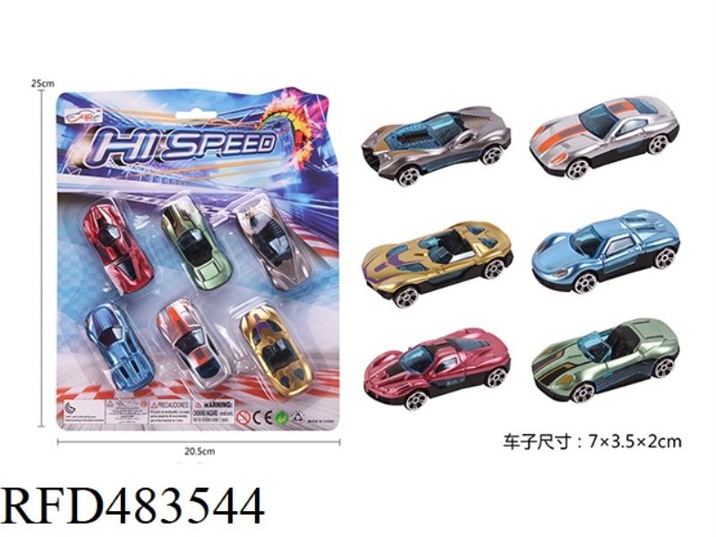A SLIDING RACING CAR