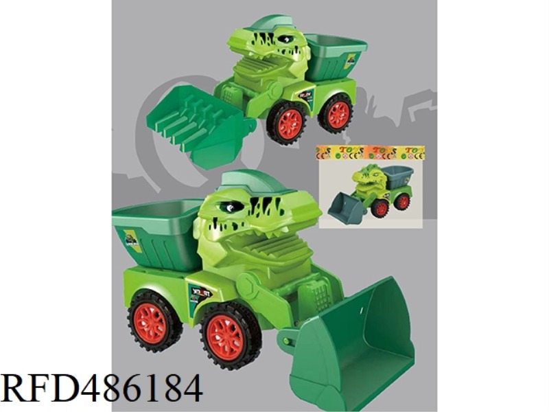 GLIDING DINOSAUR ENGINEERING VEHICLE
