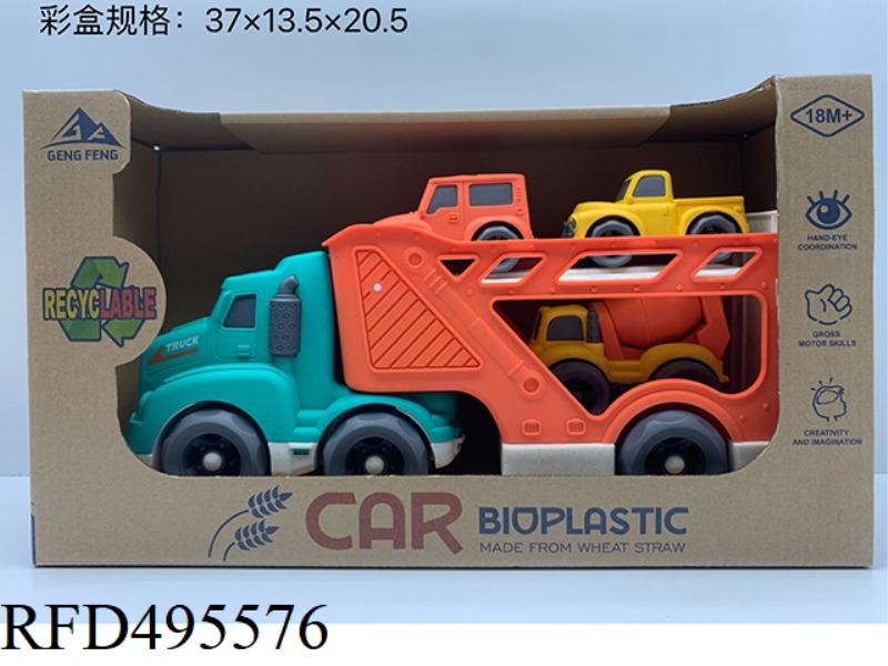 WHEAT STRAW MATERIAL - SLIDING BRACKET TRANSPORTER