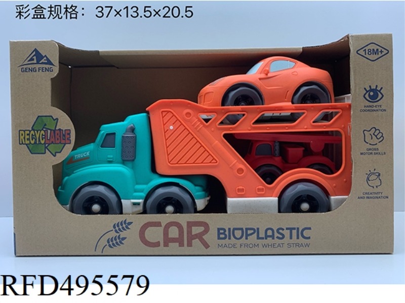 WHEAT STRAW MATERIAL - SLIDING BRACKET TRANSPORTER