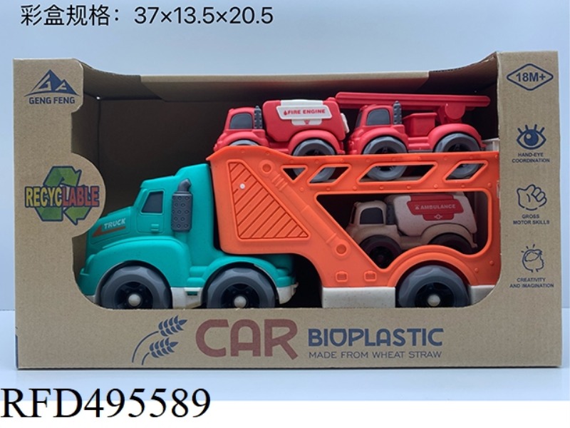 WHEAT STRAW MATERIAL - SLIDING BRACKET TRANSPORTER