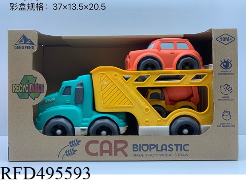 WHEAT STRAW MATERIAL - SLIDING BRACKET TRANSPORTER
