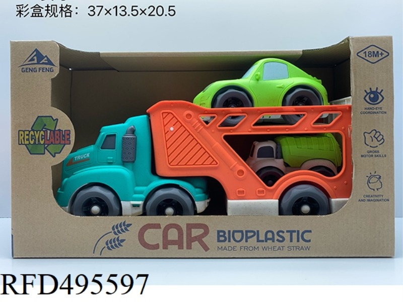 WHEAT STRAW MATERIAL - SLIDING BRACKET TRANSPORTER