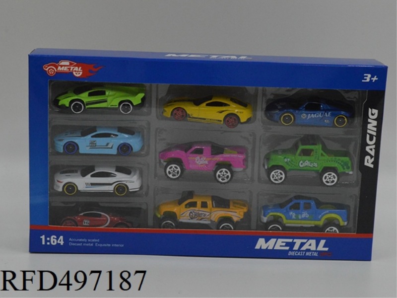 1:64 SLIDING ALLOY CAR