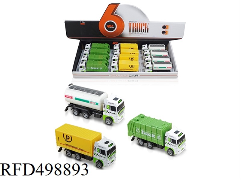 1:66 SLIDING ALLOY TRANSPORTER (FLAT HEAD) (12 / BOX)