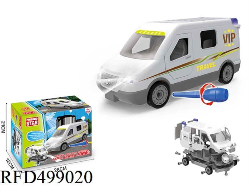 COASTING RV MANUALLY ASSEMBLED WITH LIGHTS AND MUSIC