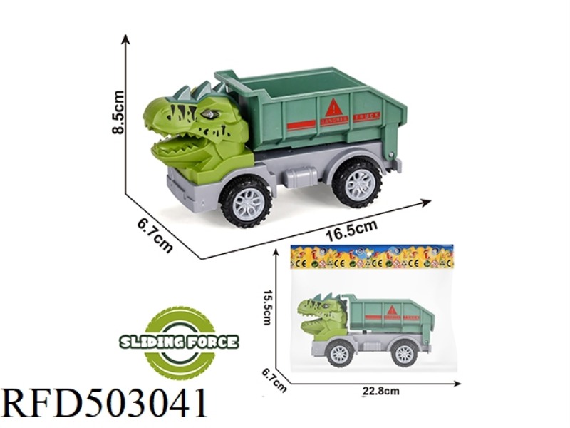 SLIDING DINOSAUR ENGINEERING CAR