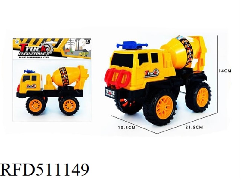 COASTING MIXER TRUCK