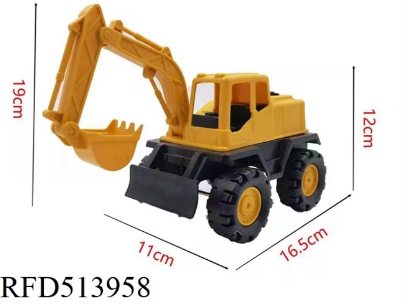 COASTING ENGINEERING VEHICLE WITH MESH BAG STUCK HEAD (MEDIUM)
