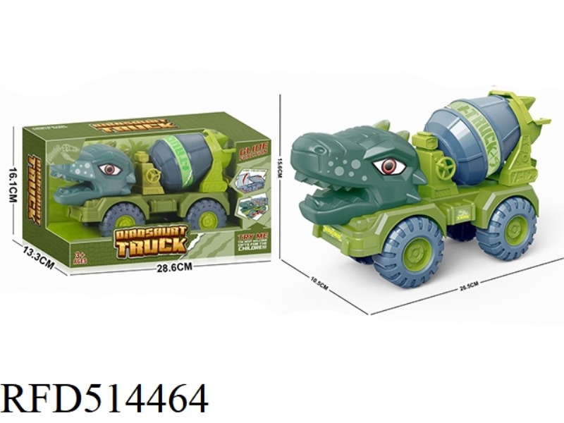 SLIDING DINOSAUR CAR SIZE BOX