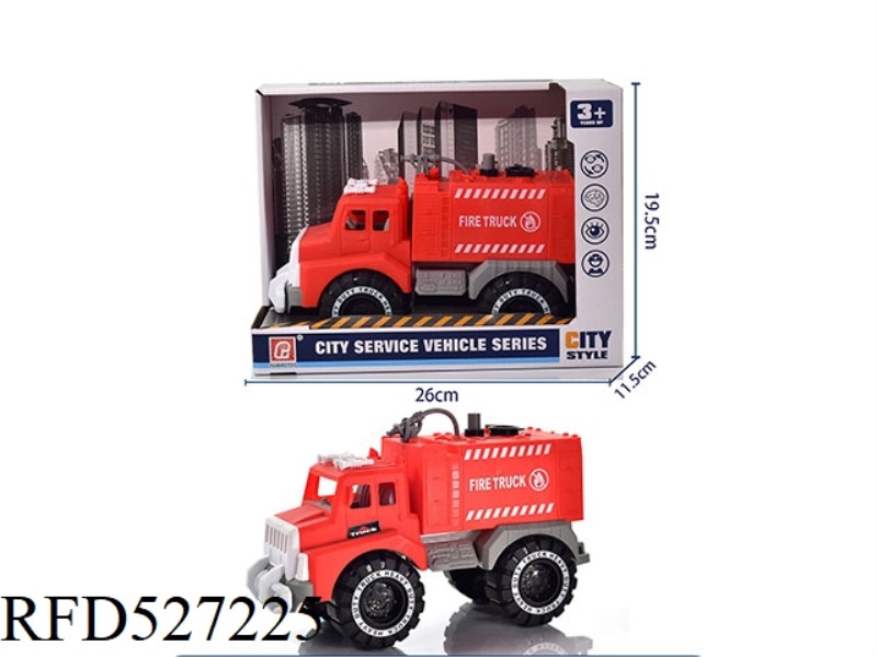 TAXI RED FIRE ENGINE