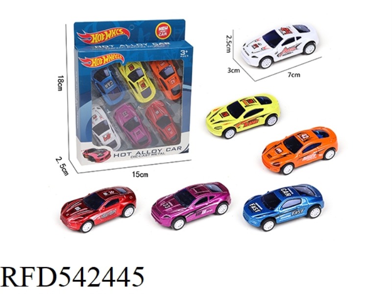 6 JAI ALAI ROAD RACERS