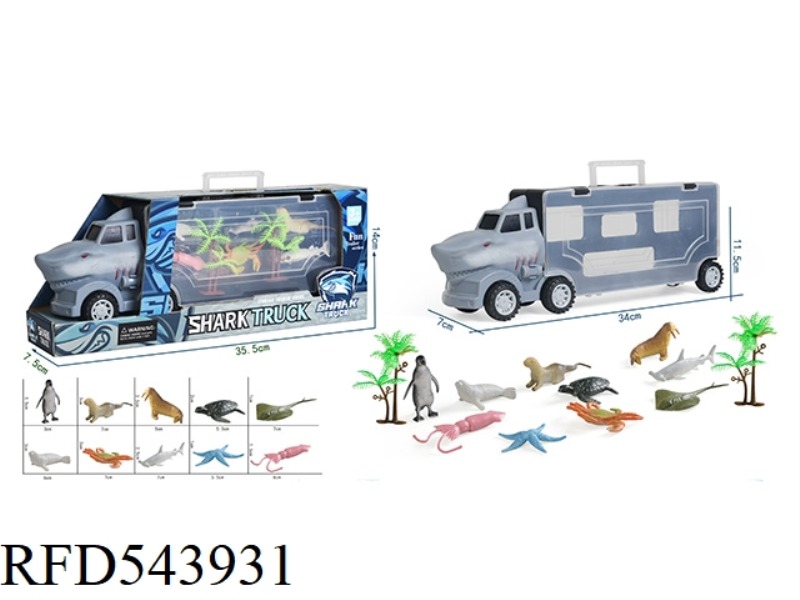 ANIMAL PORTABLE CONTAINER TRUCK