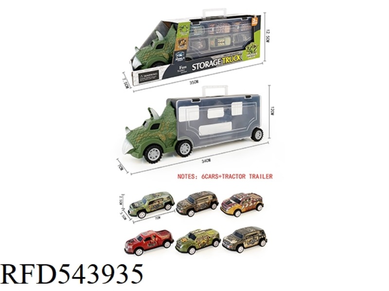 ANIMAL PORTABLE CONTAINER TRUCK