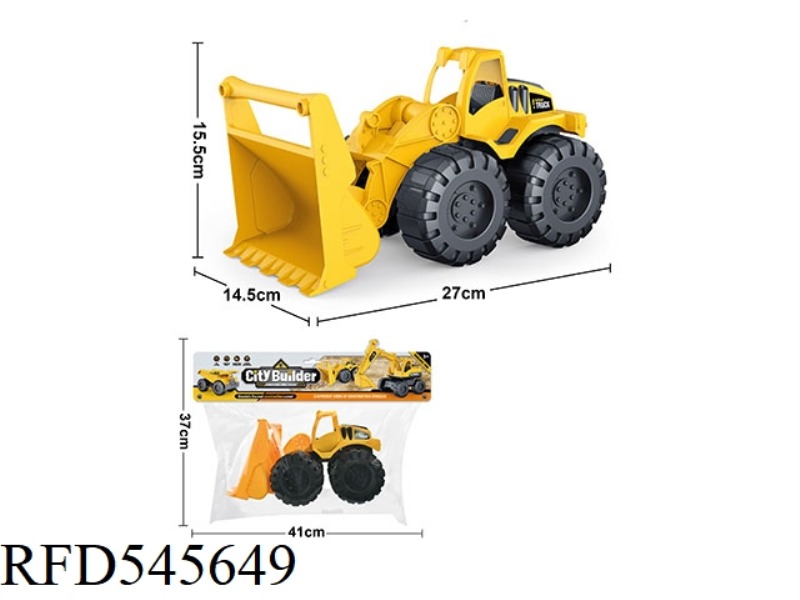 TAXIING SUPER LARGE BULLDOZER