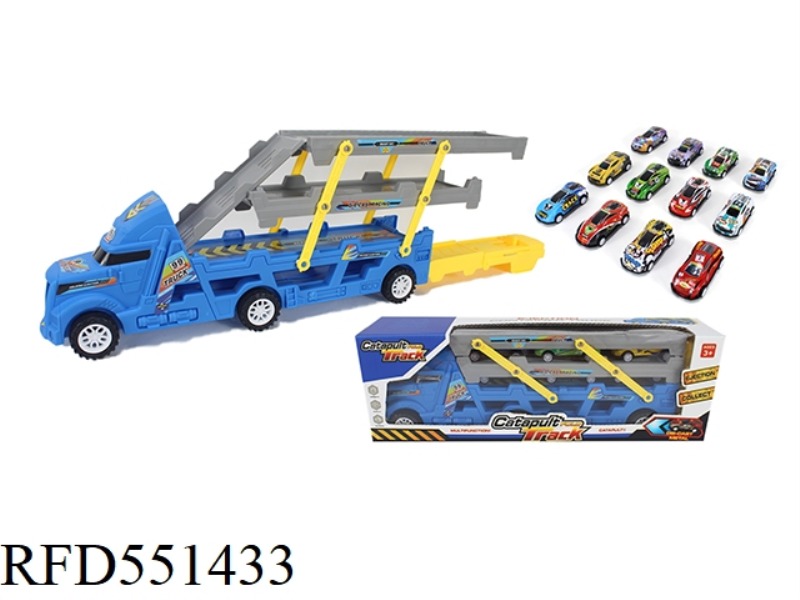 TOW HEAD DOUBLE DECK INERTIAL CAR