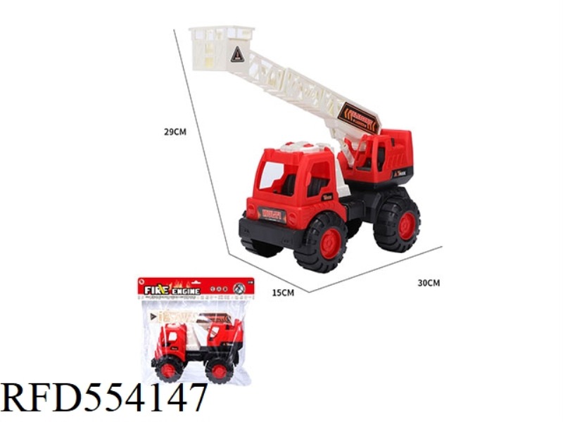 EXTRA-LARGE SLIDING FIRE LADDER TRUCK