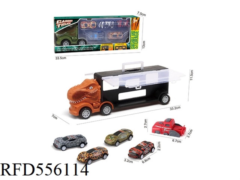 T-REX STORAGE CART +1 EJECTION +4 IRON CARTS
