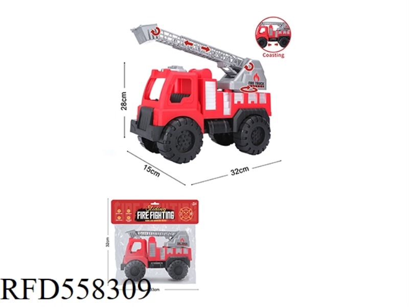 TAXI FIRE LADDER TRUCK