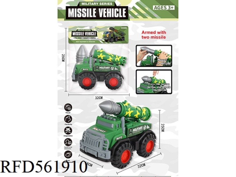 MILITARY MISSILE VEHICLE