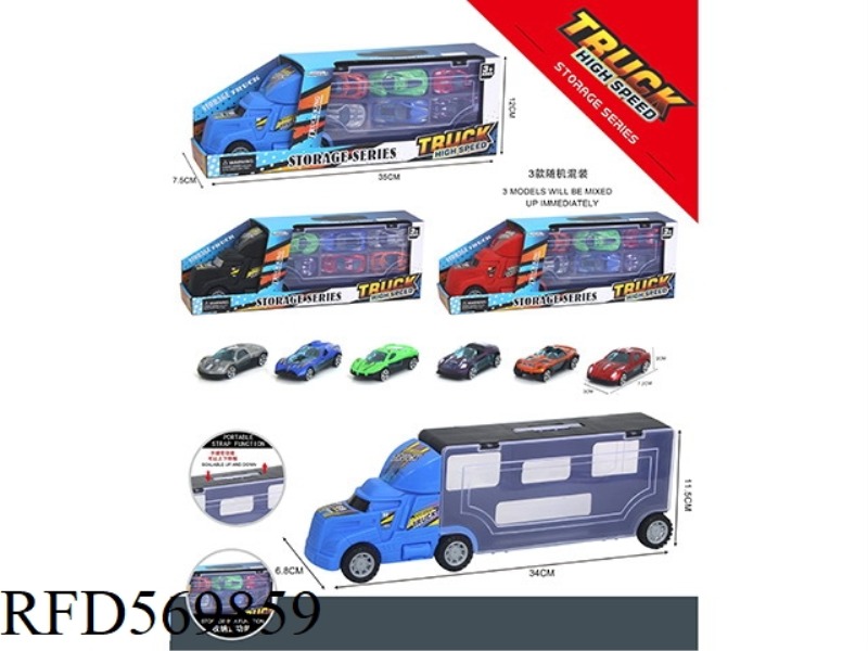 TOY STORAGE CAR